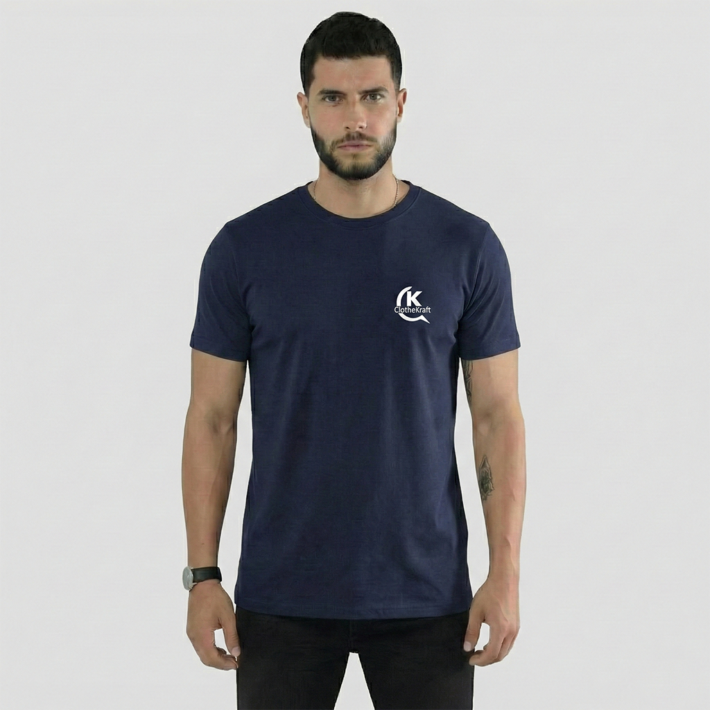 Premium Cotton Lycra Round Neck T-Shirt